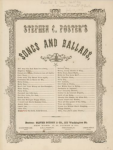 Massa's in de cold ground