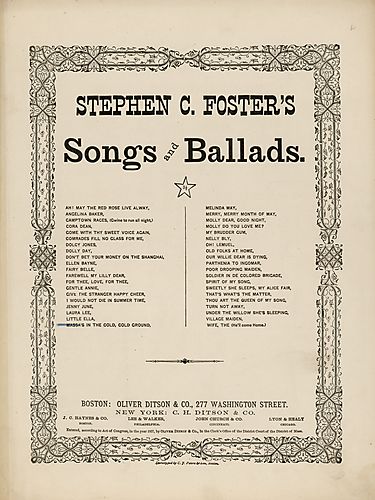 Massa's in de cold ground