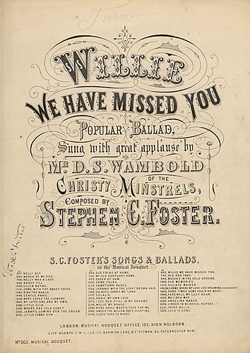 Willie we have missed you