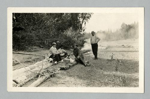 Mary Roberts Rinehart and family - horsepacking expeditions out West
