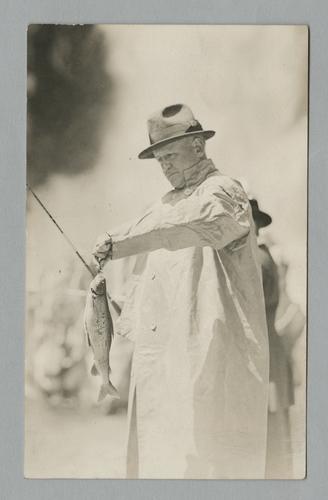 Dr. Stanley M. Rinehart fishing and boating
