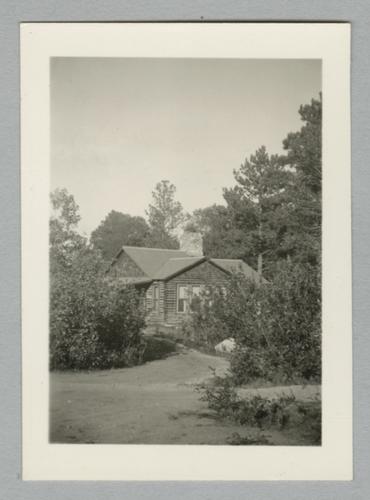 Buildings - cabin, possibly at Eatons' Ranch