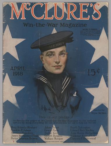 "The Woman Behind the Soldier" in McClure's vol. 50 no. 6