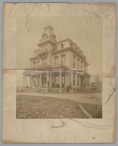 Portrait of Allen Family with John W. Alexander at Edgehill