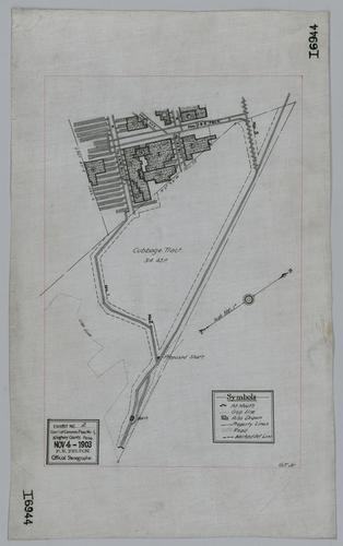 Exhibit 2 for the Court of Common Pleas No. 1, Allegheny County, Pennsylvania showing Cubbage tract