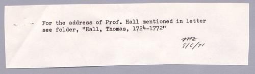 Thomas Hall
