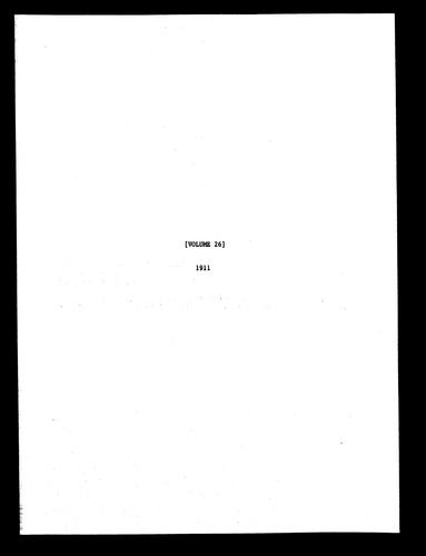 Pittsburgh, Building Permit Dockets, Volume 26, 1911