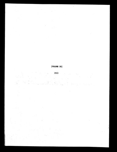 Pittsburgh, Building Permit Dockets, Volume 28, 1913