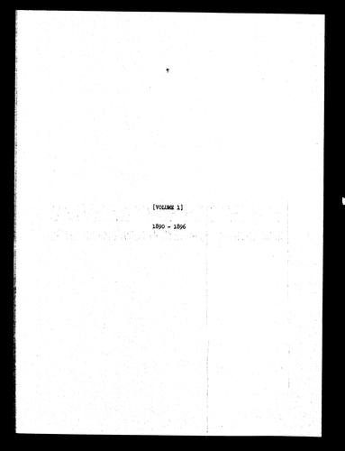 Compliant (Violation) Dockets, Volume 1, 1890-1896