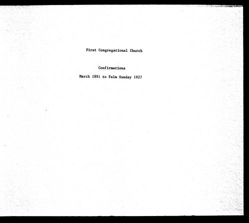 Confirmation Records