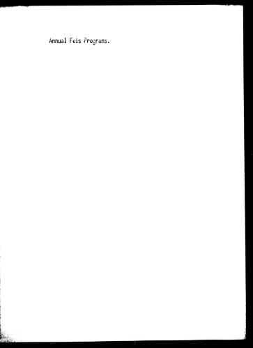 Feis Programs
