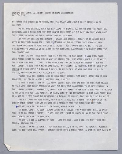 Allegheny County Medical Association Women's Auxiliary