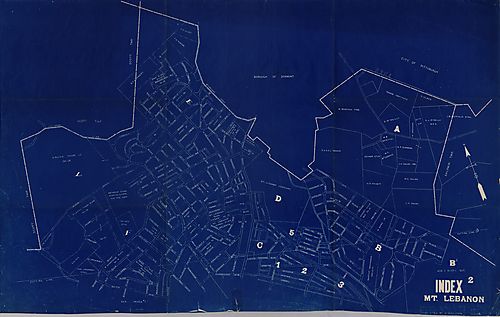 Mount Lebanon index map