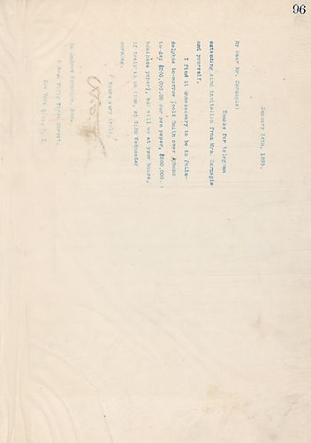 Frick thanks Carnegie for his invitation, but he won't be in Philadelphia until Wednesday