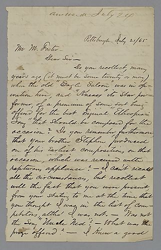 From Robert P. Nevin to Morrison Foster