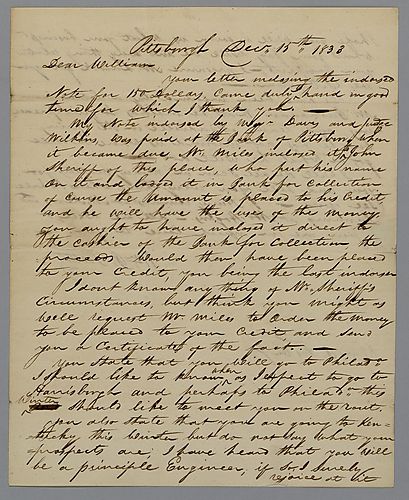 From William B. Foster to William Foster, Jr.