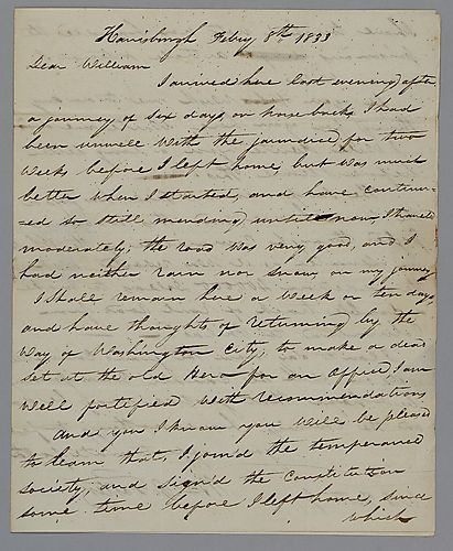 From William B. Foster to William Foster, Jr.