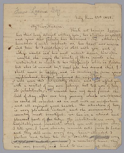 From Lavinia Day to Eliza Foster