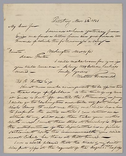 From William Foster to William Foster, Jr.