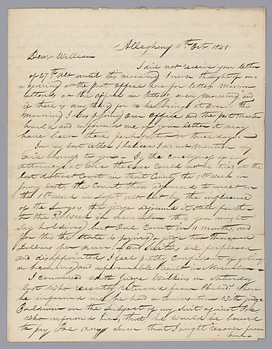 From William B. Foster to William Foster, Jr.