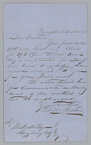 From Dunning Foster to Morrison Foster