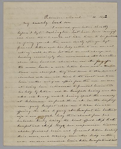 From Eliza Foster to William Foster, Jr.