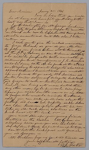 From William B. Foster to Morrison Foster
