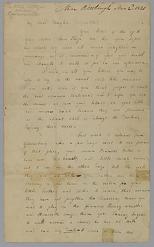 From Eliza Foster to Charlotte Foster