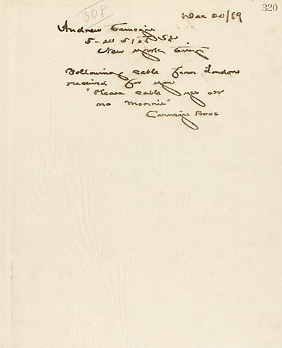 Frick asks Carnegie for a "yes or no" answer on Norrie