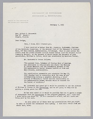 Fletcher Hodges Jr., to Evelyn Morneweck
