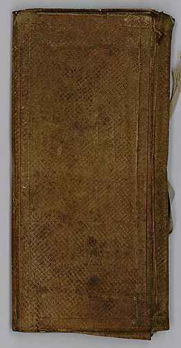 Pocketbook, "Morrison Foster, 1863"