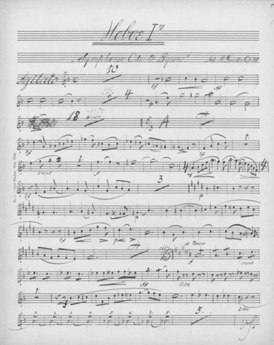 Opus 35 Symphonic ode to Byron: 1st oboe
