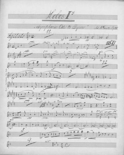 Opus 35 Symphonic ode to Byron: 2nd oboe