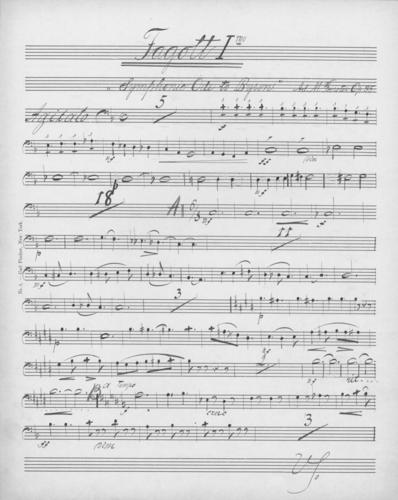 Opus 35 Symphonic ode to Byron: 1st bassoon