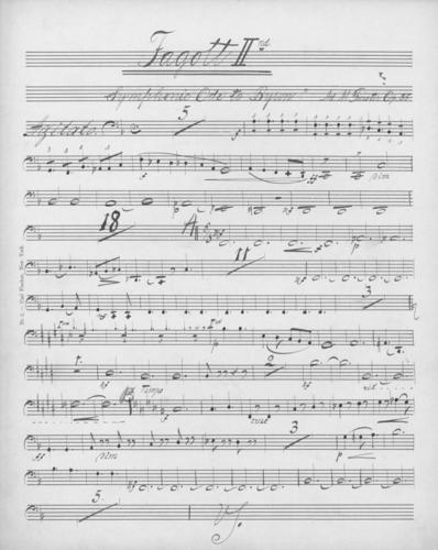 Opus 35 Symphonic ode to Byron: 2nd bassoon