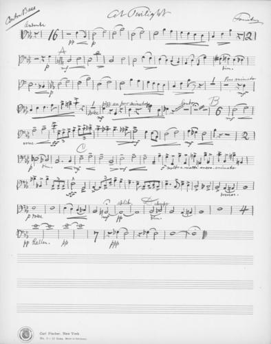 Opus 59 At twilight: bass