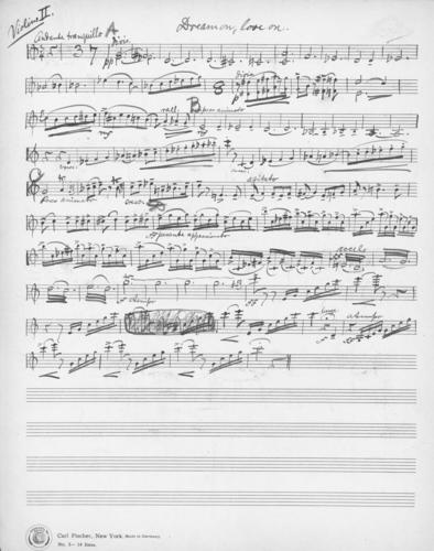 Autumn Moods: 2nd violin