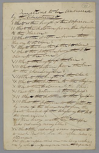 "Questions to be Answered by the Educationist," signed Benjamin Franklin [J. M. Spear]