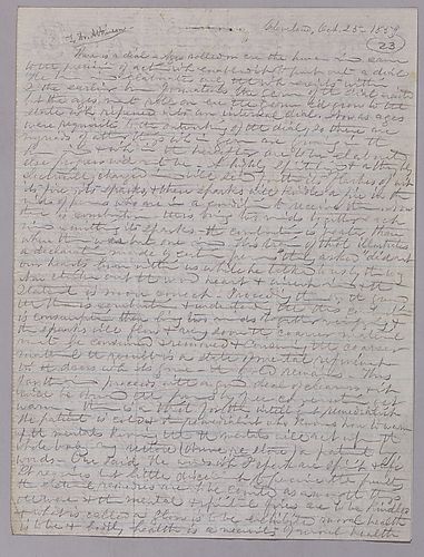 J. M. Spear to Dr. Atkinson