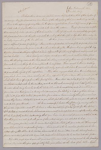 "To the Leaderess," [J. M. Spear]