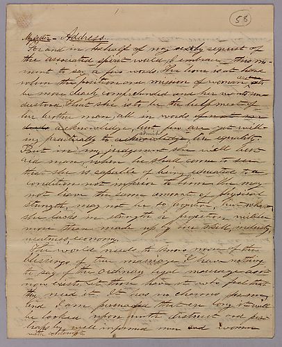 "My Sister" Address, by J. M. Spear