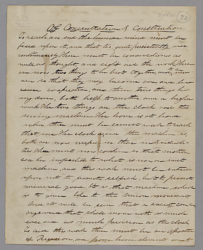 "Of Concentration and Construction," by J. M. Spear