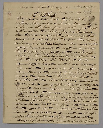 "Of Methods," by J. M. Spear