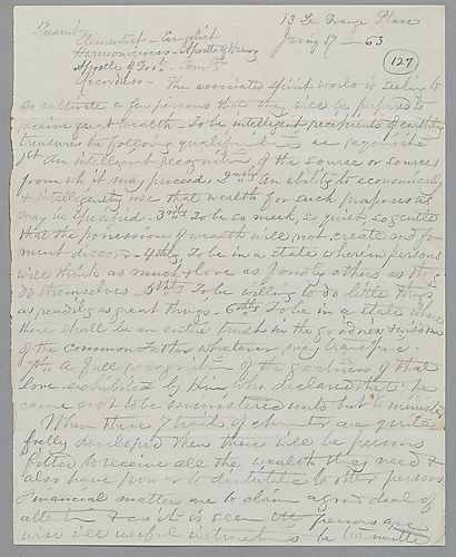 "Conditions Requisite to Proper Wealth," by J. M. Spear
