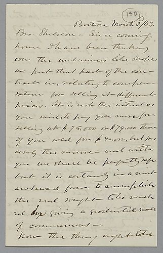John Orvis to Brother Sheldon