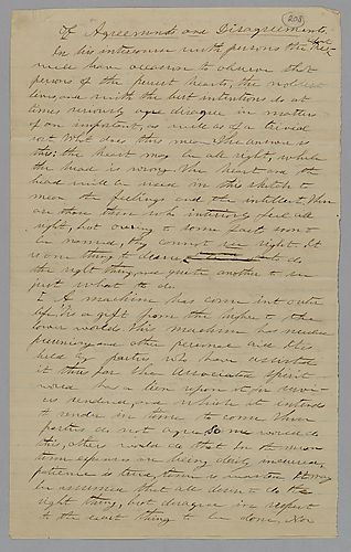 "Of Agreements and Disagreements," J. M. Spear