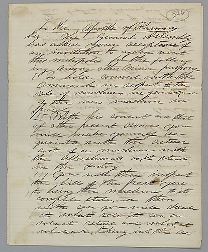 "To the Apostle of Harmony," signed Benjamin Franklin [J. M. Spear]