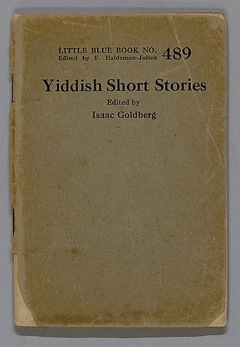 "Yiddish Short Stories"