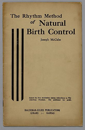 The Rhythm Method of Natural Birth Control, By Joseph McCabe