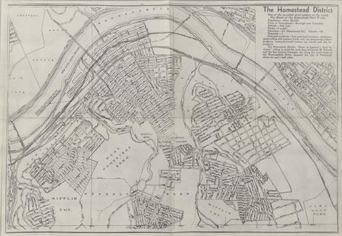 Homestead district map